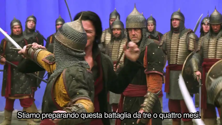Видео к фильму Дракула | Un giorno con Luke Evans sul set di Dracula Untold (sottotitoli in italiano)