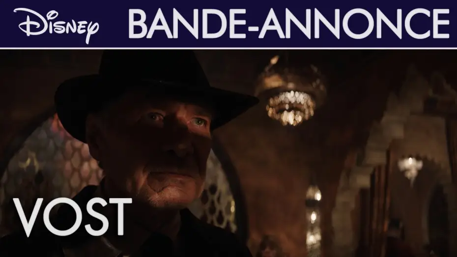 Видео к фильму Индиана Джонс и колесо судьбы | Bande-annonce officielle [VOST]