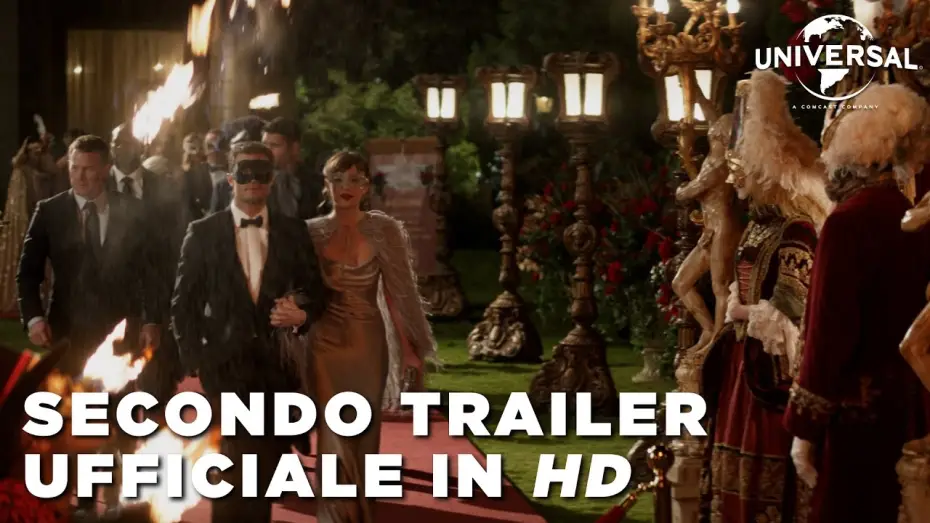 Видео к фильму На пятьдесят оттенков темнее | CINQUANTA SFUMATURE DI NERO - Secondo trailer italiano
