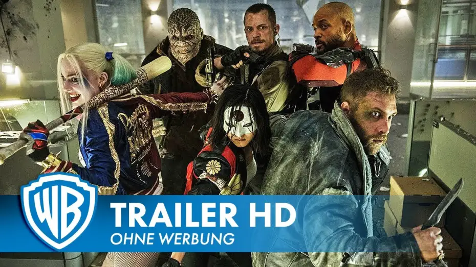 Видео к фильму Отряд самоубийц | SUICIDE SQUAD - Blitztrailer Deutsch HD German (2016)