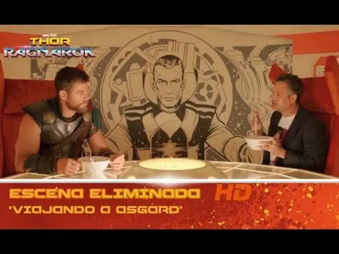 Видео к фильму Тор: Рагнарёк | Thor: Ragnarok de Marvel | Escena eliminada: 'Viajando a Asgard' | HD