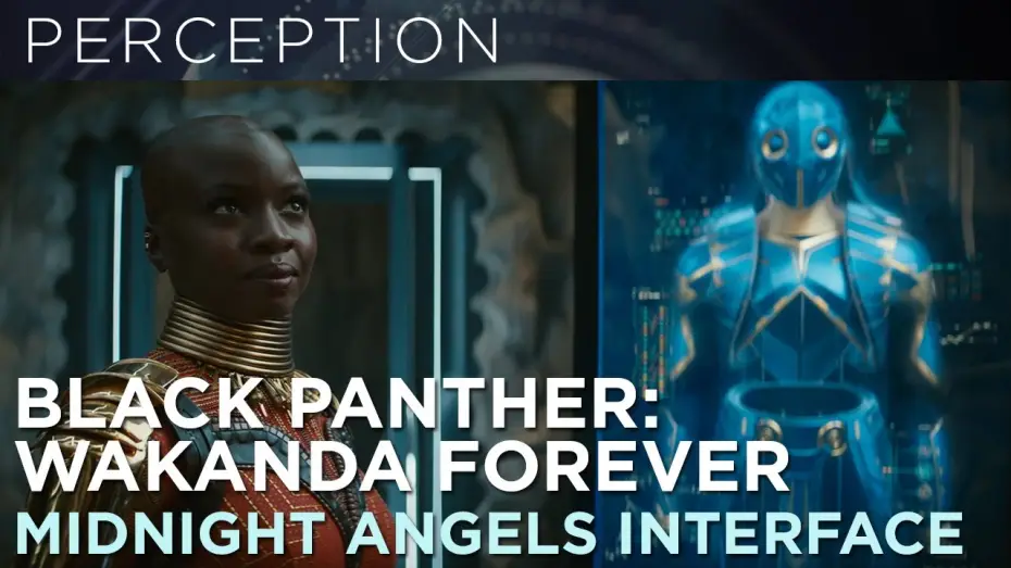 Видео к фильму Чёрная Пантера: Ваканда навеки | Midnight Angels Screen Interface