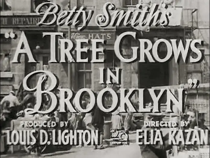 Видео к фильму Дерево растет в Бруклине | A TREE GROWS IN BROOKLYN 1945 Theatrical Trailer