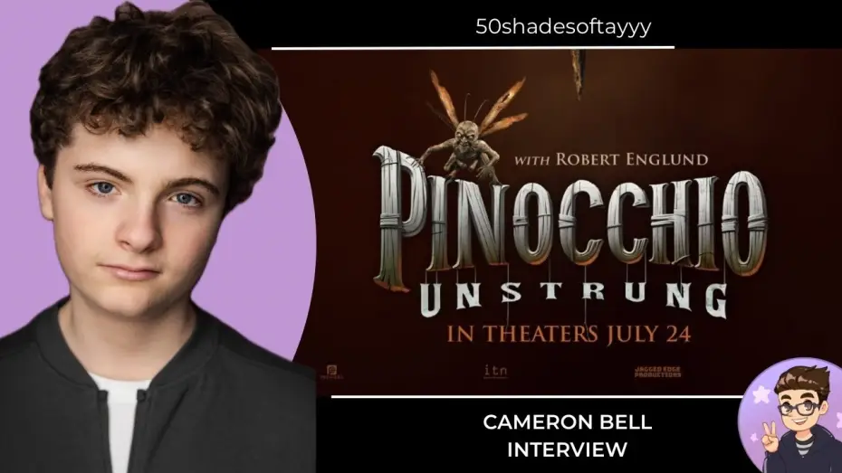 Видео к фильму Пиноккио: Раскрепощённый | Pinocchio Unstrung Cameron Bell Interview