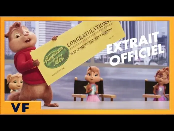 Видео к фильму Элвин и бурундуки: Грандиозное бурундуключение | Alvin et les Chipmunks : &Agrave; fond la caisse - Extrait Tu vas &agrave; Hollywood [Officiel] VF HD