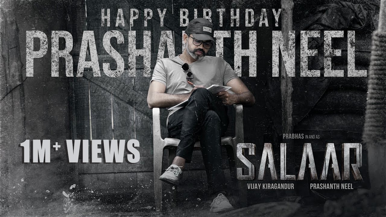 Видео к фильму Салаар, часть 1: Прекращение огня | Happy Birthday Prashanth Neel | From The Sets Of Salaar |&nbsp;Hombale&nbsp;Films