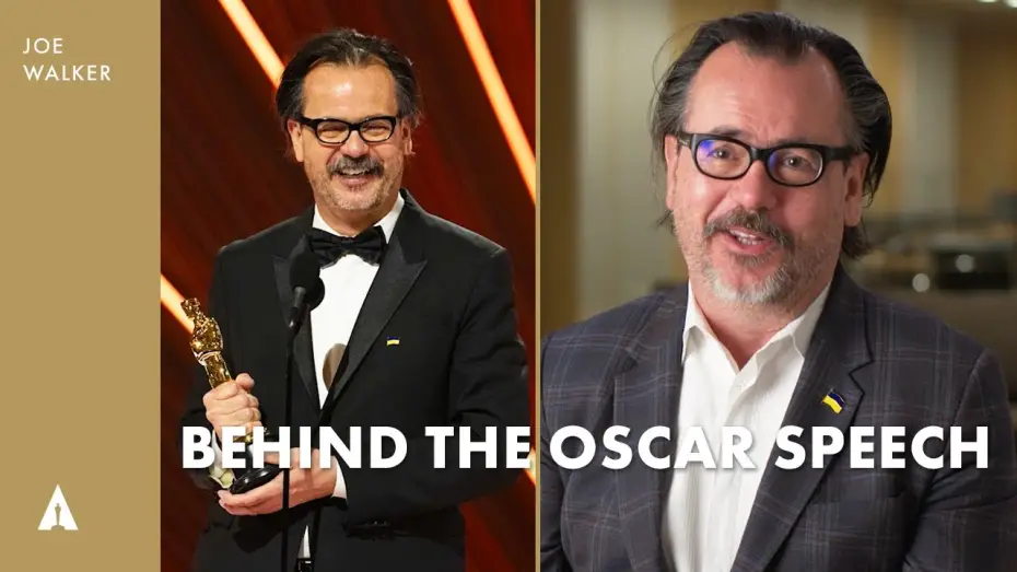 Видео к фильму Дюна | Joe Walker | 94th Oscars Best Film Editing | Behind the Oscars Speech