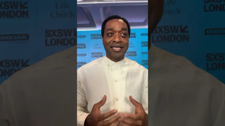 Видео к фильму Жизнь Чака | Chiwetel Ejiofor at The Life of Chuck premiere