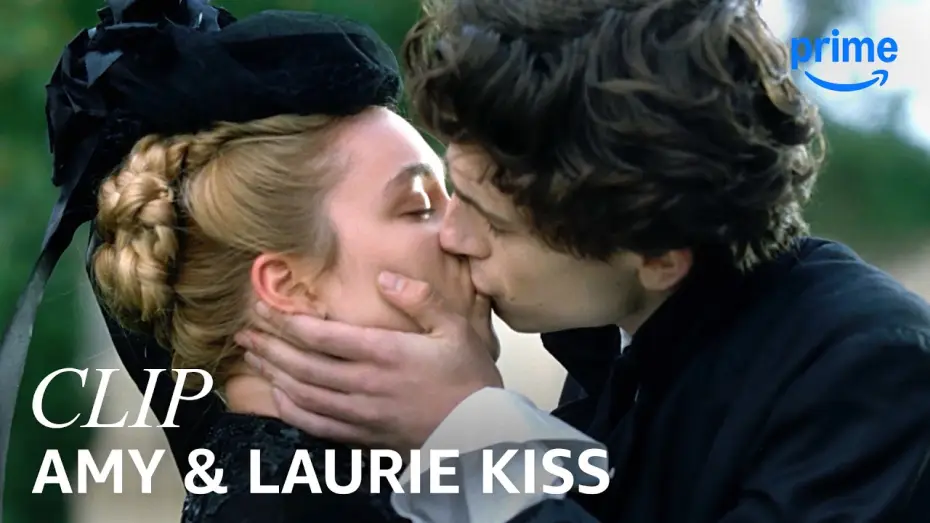 Видео к фильму Маленькие женщины | Timoth&eacute;e Chalamet Kisses Florence Pugh - Clip