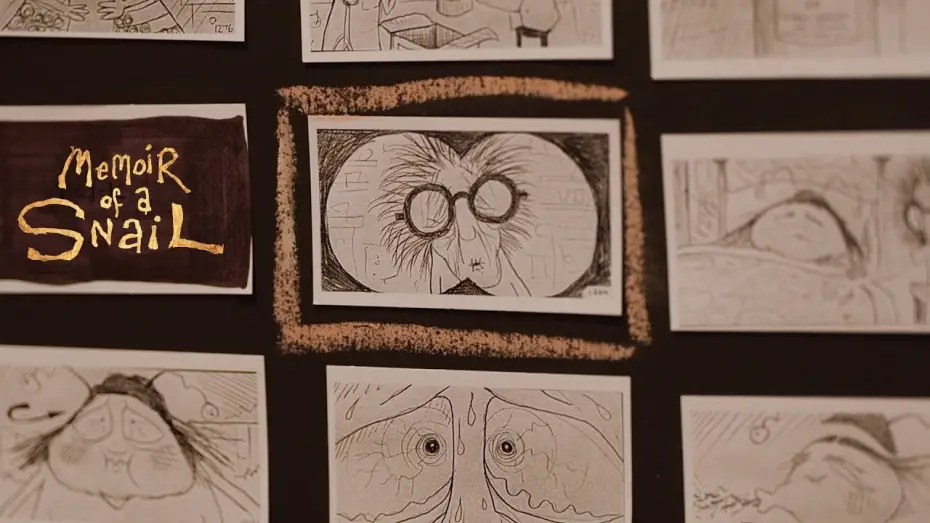 Видео к фильму Мемуары улитки | Behind The Scenes With Adam Elliot - Storyboarding