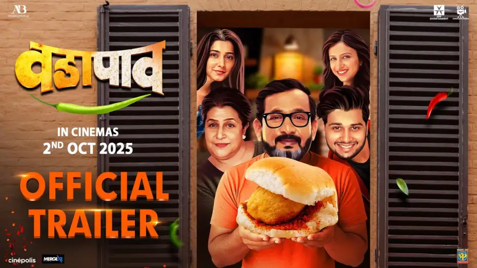 Видео к фильму Vadapav | Vada Paav Trailer | Prasad Oak | Savita Prabhune | Gauri Nalawade | Abhinay B | Ritika S | 2 October
