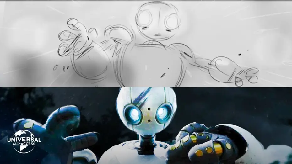 Видео к фильму The Wild Robot | Storyboard Side By Side