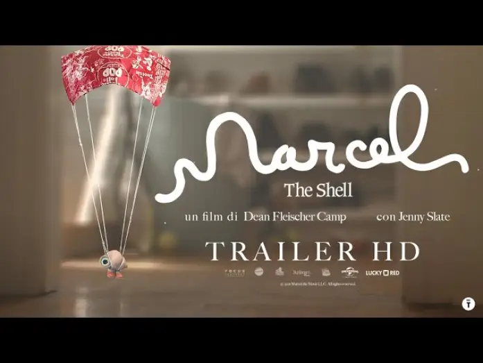 Видео к фильму Марсель, ракушка в ботинках | Marcel The Shell | Trailer ITA