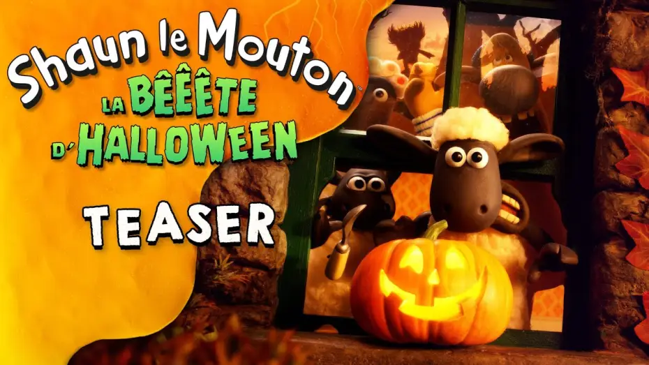 Видео к фильму Shaun the Sheep: The Beast of Mossy Bottom | Shaun le mouton : La B&ecirc;&ecirc;&ecirc;te d'Halloween | Teaser