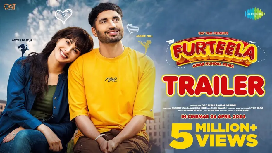 Видео к фильму Furteela | Furteela | Official Trailer | Jassie Gill | Amyra Dastur | Oat Film Production | New Punjabi Movie
