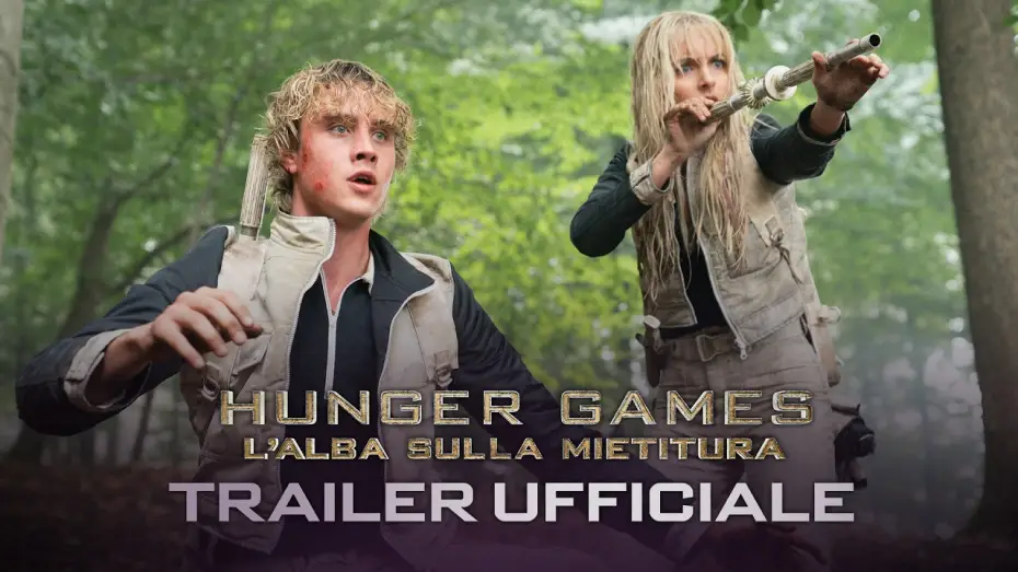 Видео к фильму Голодные игры: Рассвет Жатвы | HUNGER GAMES: L'ALBA SULLA MIETITURA - Trailer Ufficiale - dal 19 Novembre 2026 #soloalcinema