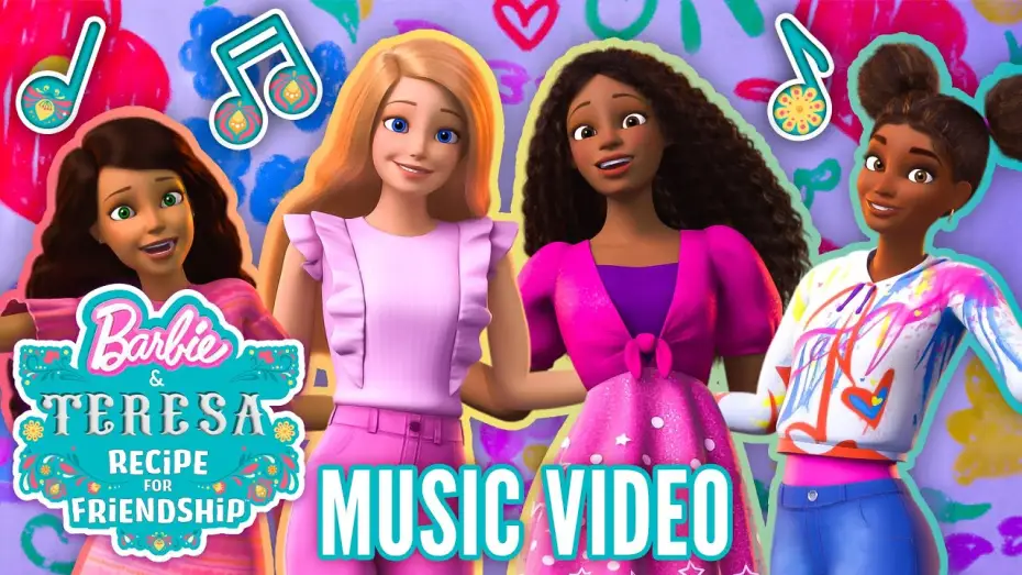 Видео к фильму Barbie and Teresa: Recipe for Friendship | "Friendship Goes the Distance" Music Video