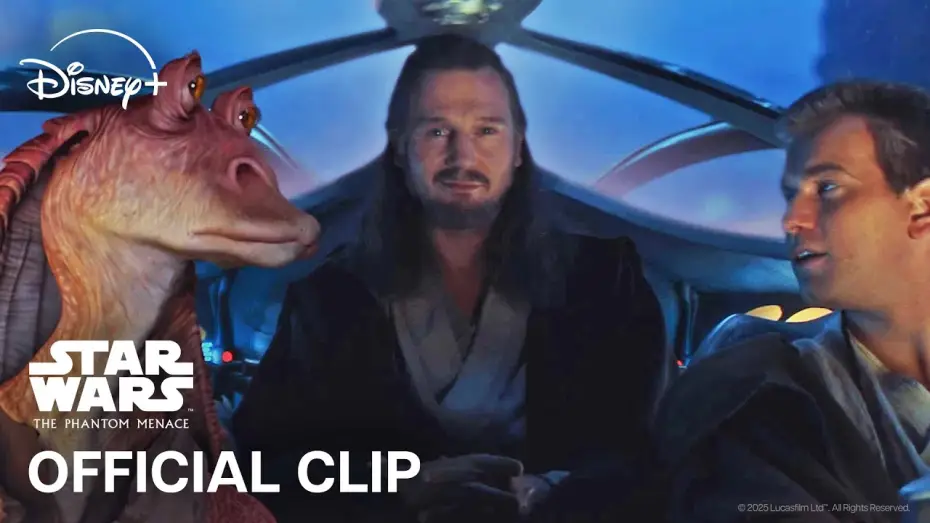 Видео к фильму Звёздные войны: Эпизод 1 - Скрытая угроза | Qui-Gon and Obi-Wan Escape Otoh Gunga - Official Clip