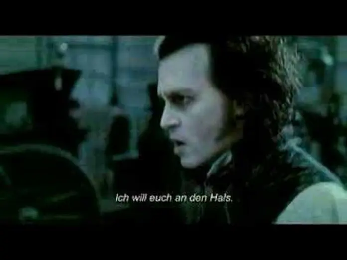 Видео к фильму Суини Тодд, демон-парикмахер с Флит-стрит | Sweeney Todd Trailer German (deutscher) Johnny Depp