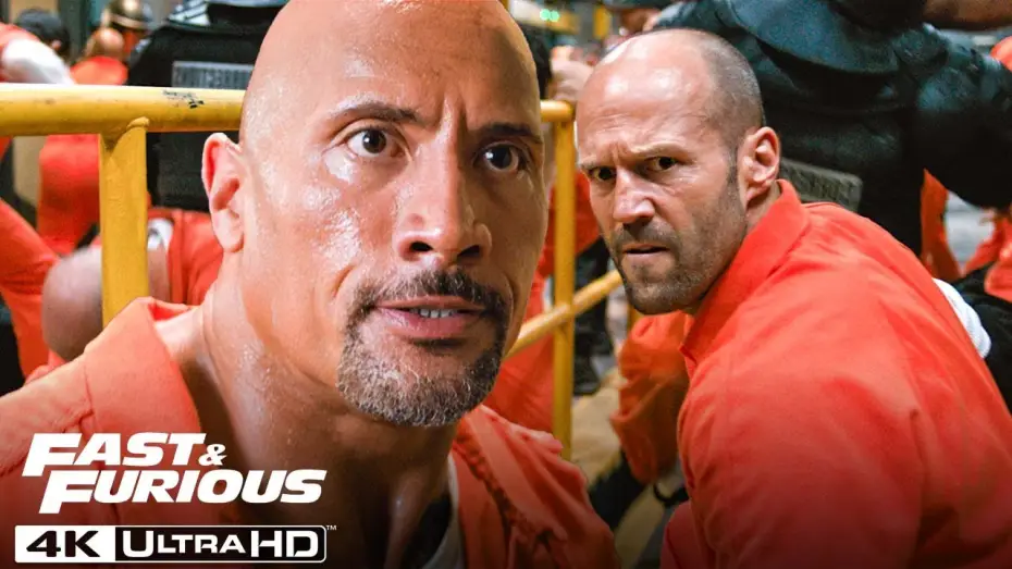 Видео к фильму Форсаж 8 | Hobbs & Shaw Escaping Prison