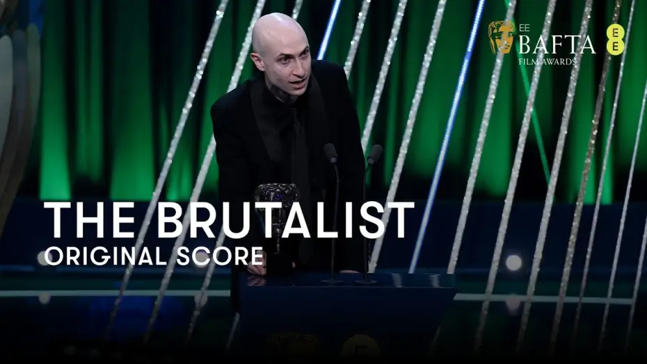 Видео к фильму Бруталист | Daniel Blumberg wins the Original Score BAFTA for his work on The Brutalist | BAFTA Film Awards 2025