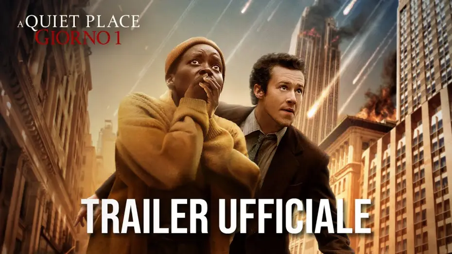 Видео к фильму Тихое место: День первый | A Quiet Place: Giorno 1 | Trailer Ufficiale