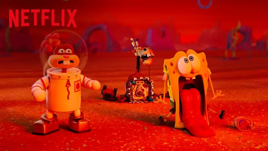 Видео к фильму Спасти Бикини-Боттом: фильм Сэнди Чикс | Bikini Bottom Gets Scooped Up