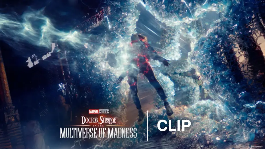 Видео к фильму Доктор Стрэндж: В мультивселенной безумия | America Chavez Goes Multiverse Hopping - Official Clip