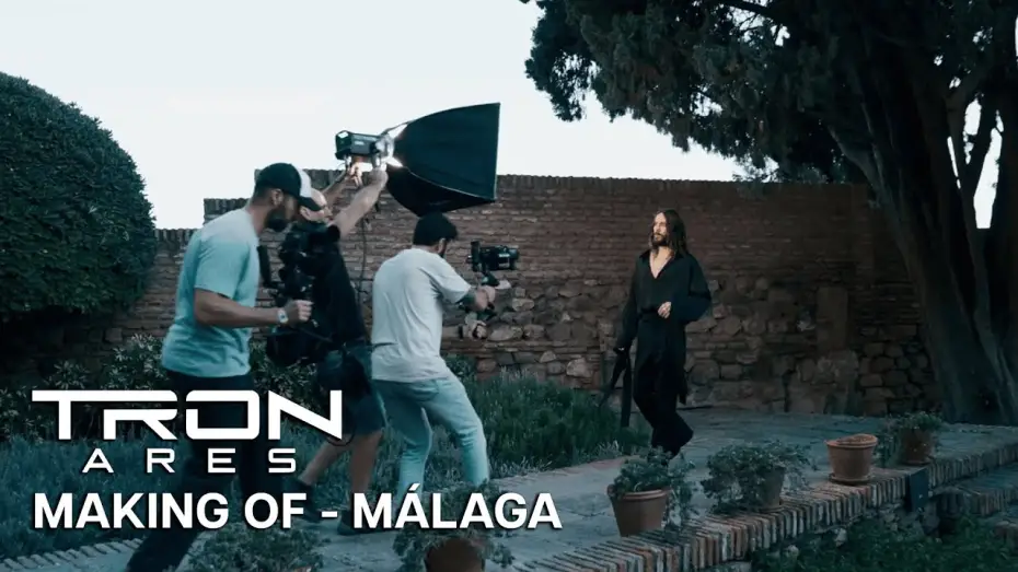 Видео к фильму Трон 3 | Making off del equipo en M&aacute;laga