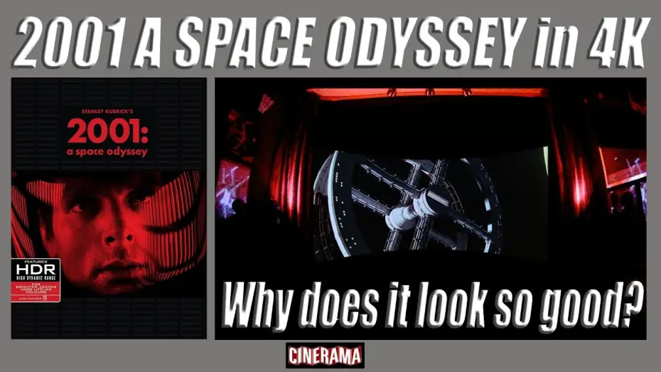 Видео к фильму 2001 год: Космическая одиссея | 2001 A SPACE ODYSSEY 4K WHY DOES IT LOOK SO GOOD?