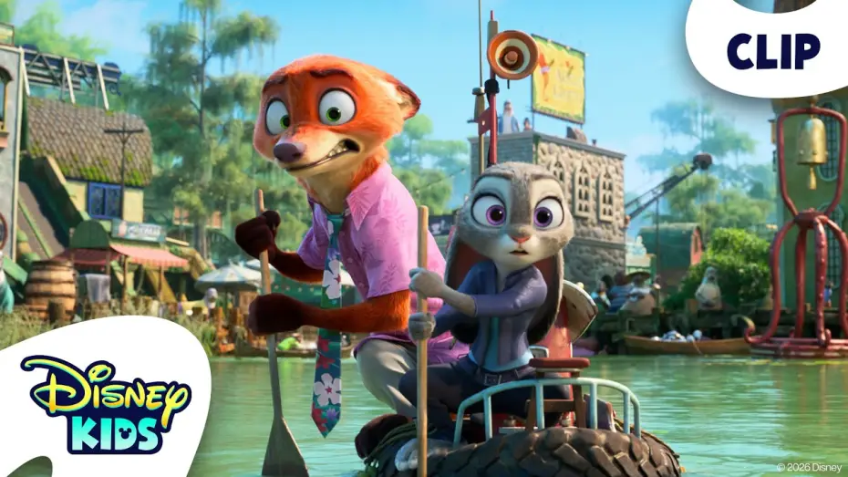 Видео к фильму Зверополис 2 | Nick and Judy's Epic Chase Through Marsh Market