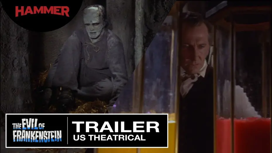 Видео к фильму Грех Франкенштейна | The Evil of Frankenstein / US Theatrical Trailer (1964)
