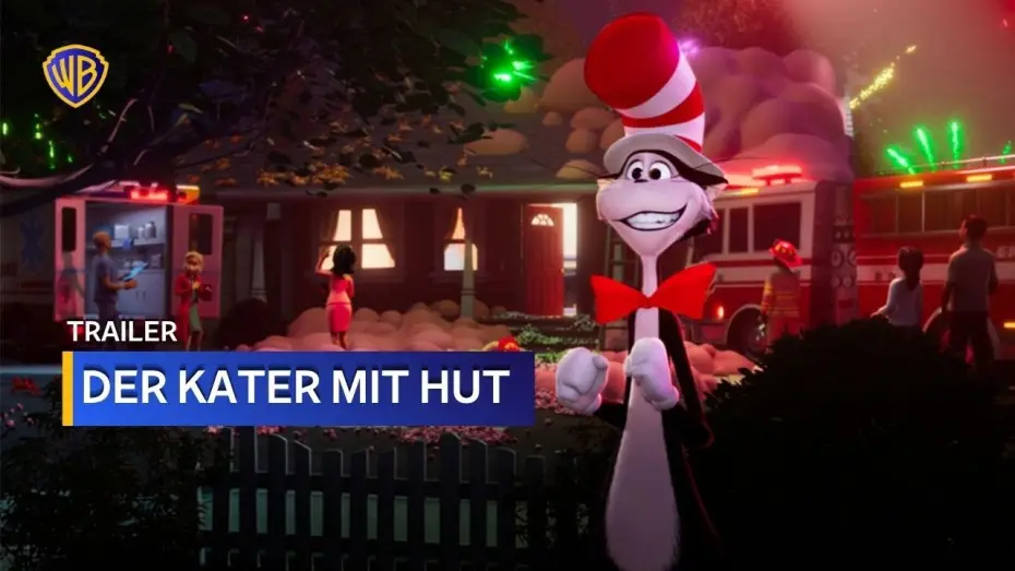 Видео к фильму Кот в шляпе | DER KATER MIT HUT &ndash; Trailer 3 Deutsch German (2026)
