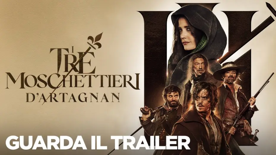 Видео к фильму Три мушкетёра: Д'Артаньян | I TRE MOSCHETTIERI: D'ARTAGNAN - Teaser Trailer Ufficiale 4K - Da Aprile 2023 al cinema