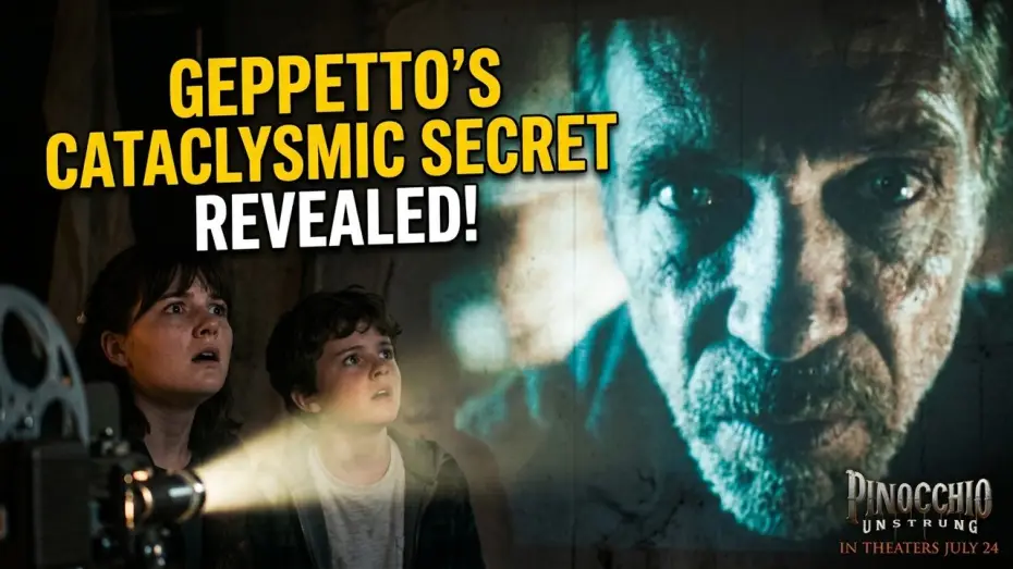Видео к фильму Пиноккио: Раскрепощённый | The Secret Geppetto Doesn't Want Found | Exclusive Clip with Richard Brake from Pinocchio Unstrung