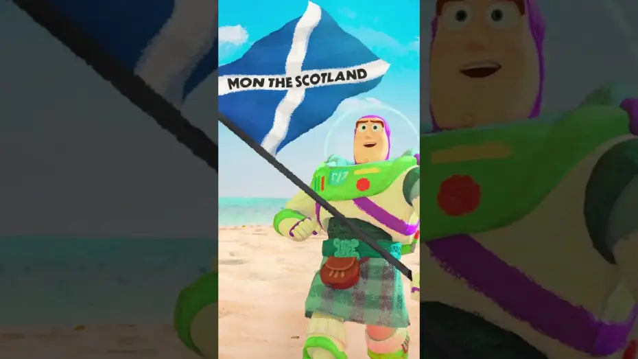 Видео к фильму История игрушек 5 — To Infinity, Boston, Miami, and Beyond! Scottish fans bring the Buzz.