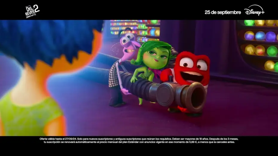 Видео к фильму Головоломка 2 | Anuncio: '25 de septiembre en Disney+'