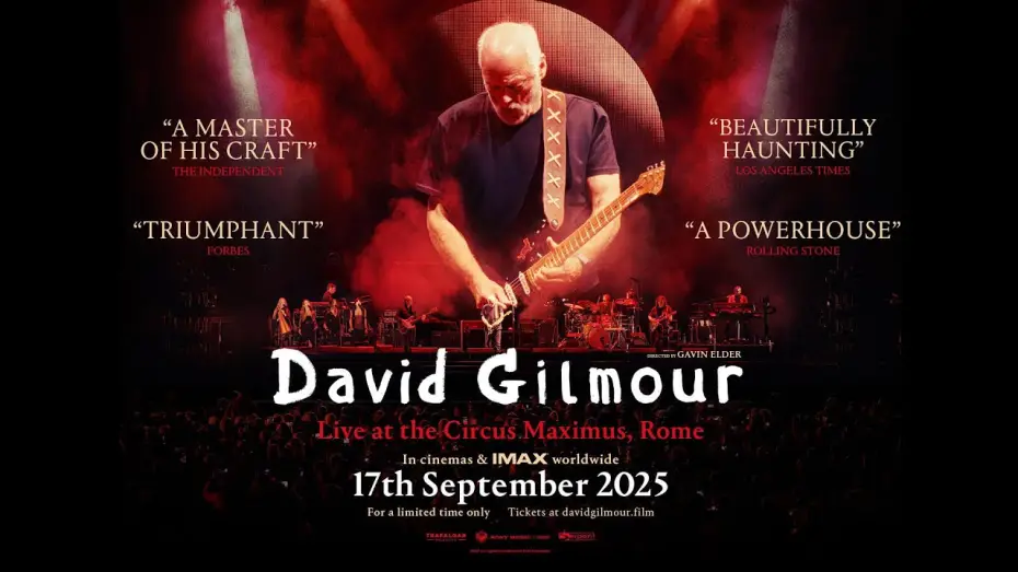 Видео к фильму David Gilmour: Live at the Circus Maximus | David Gilmour - Live at the Circus Maximus, Rome (Trailer)