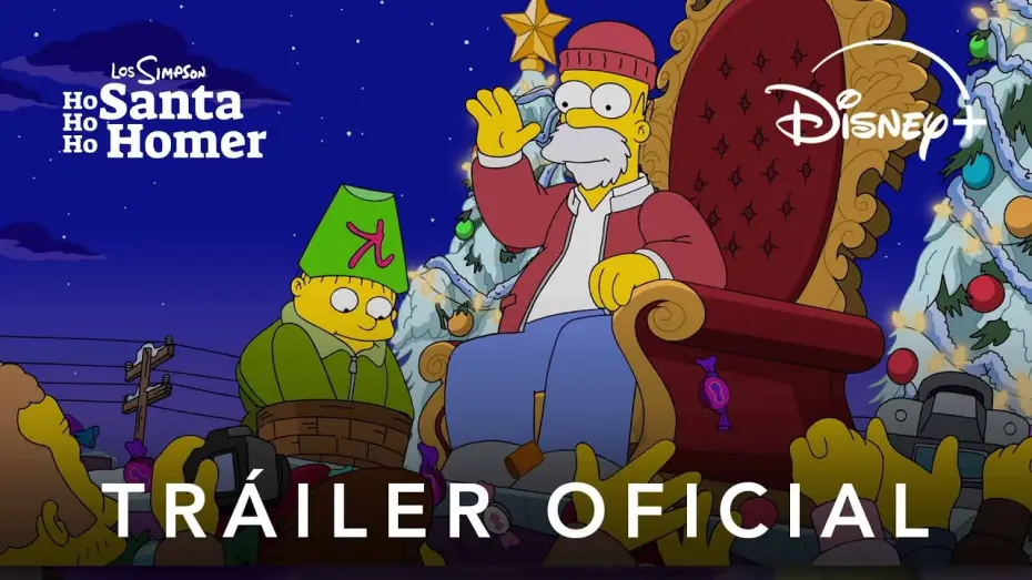 Видео к фильму The Simpsons: O C'mon All Ye Faithful | Tr&aacute;iler oficial