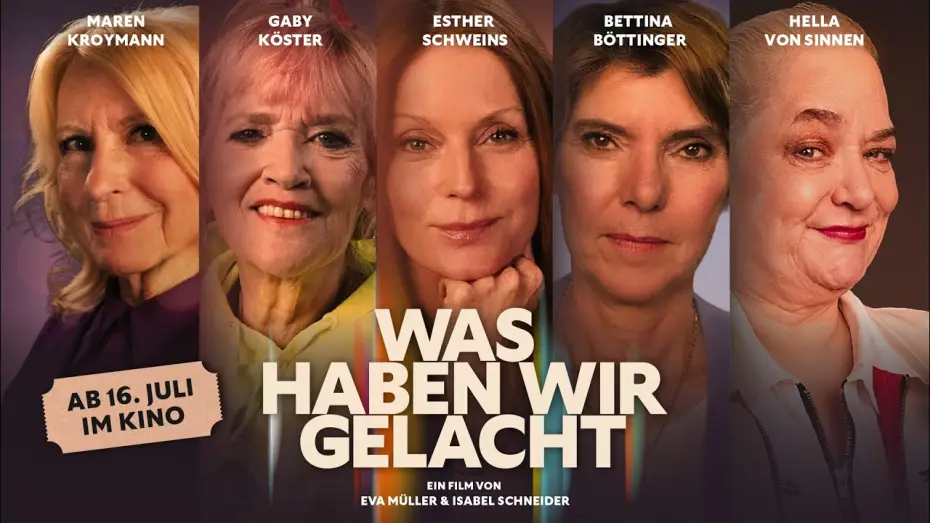 Видео к фильму Was haben wir gelacht | WAS HABEN WIR GELACHT (Trailer) | Ab dem 16. Juli im Kino