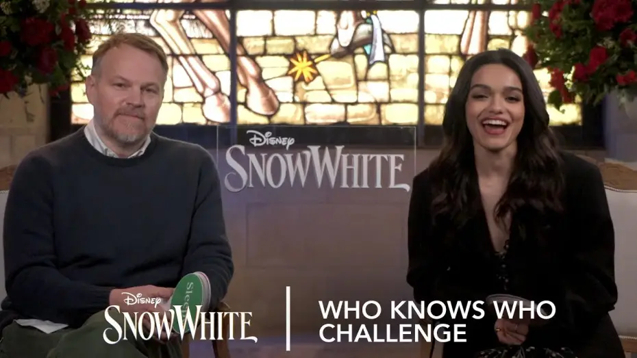 Видео к фильму Snow White | Rachel Zegler & Marc Webb: 'Who Knows Who Better?' Challenge