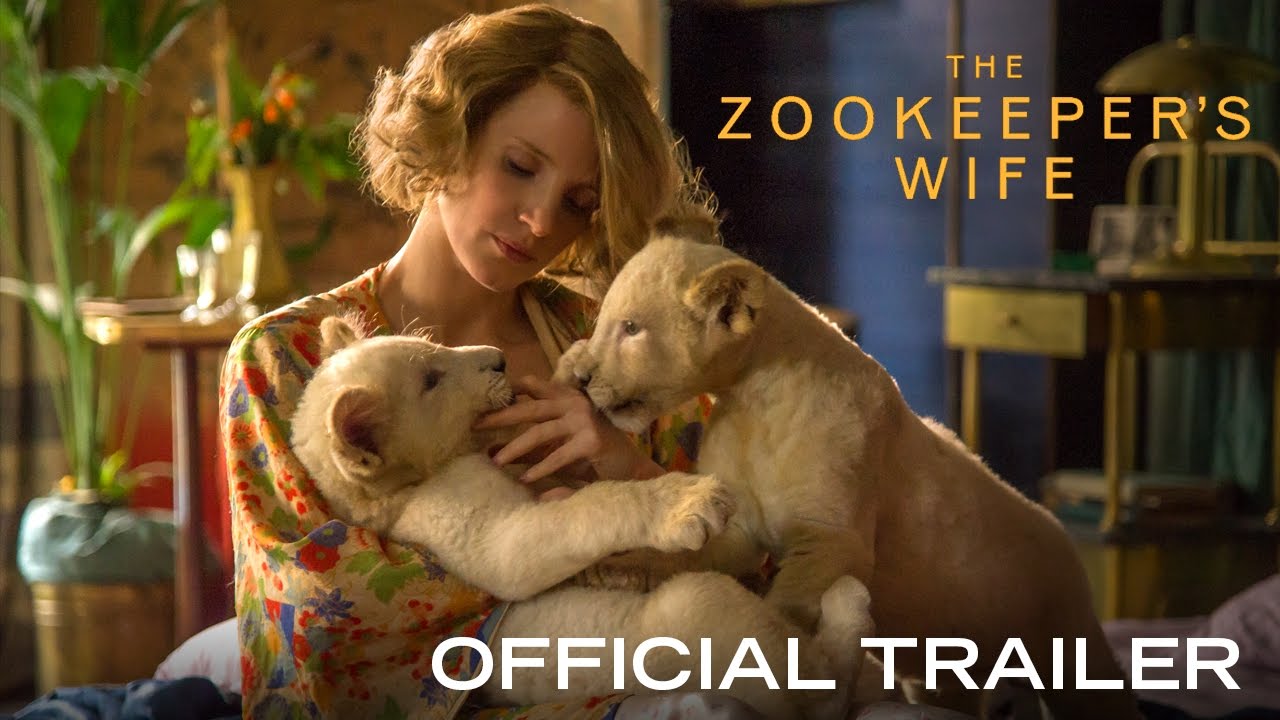 Видео к фильму Жена смотрителя зоопарка | THE ZOOKEEPER'S WIFE - Official Trailer [HD] - In Theaters March 2017