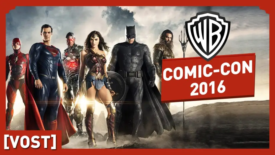 Видео к фильму Лига справедливости | Justice League - Comic-Con 2016 (VOST)