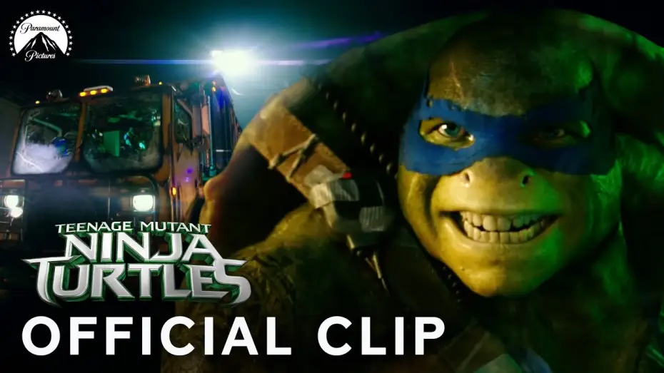 Видео к фильму Черепашки-ниндзя 2 | Ninja Turtles v. Shredder (Truck Chase Scene)