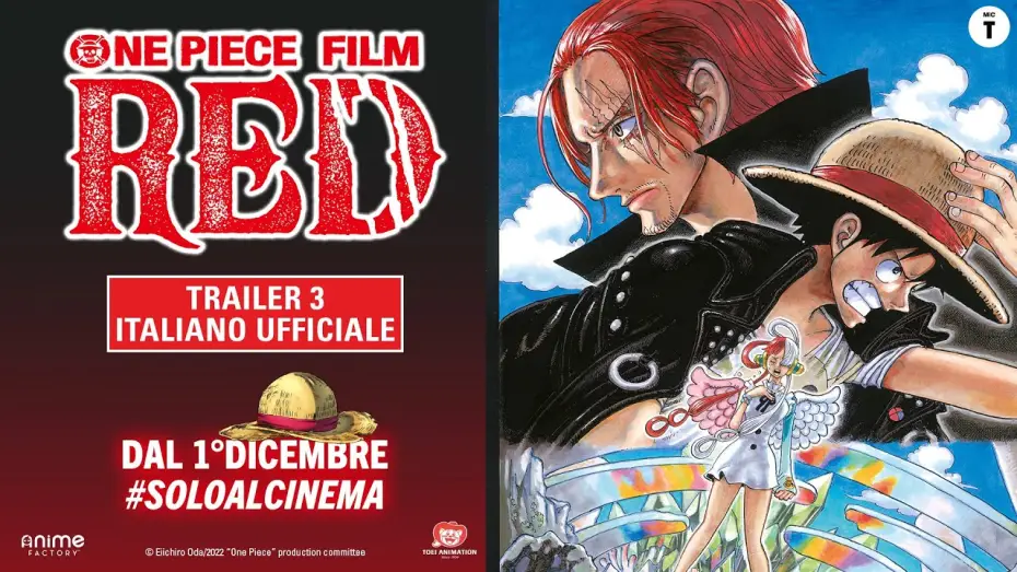 Видео к фильму Ван-Пис: Красный | One Piece Film: RED - Trailer 3 Italiano Ufficiale
