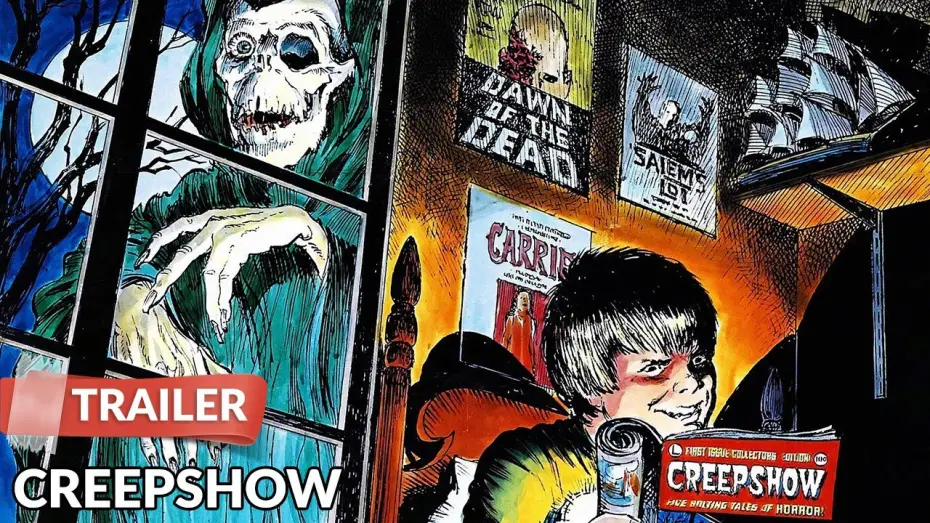 Видео к фильму Калейдоскоп ужасов | Creepshow 1982 Trailer HD | Stephen King | George A. Romero