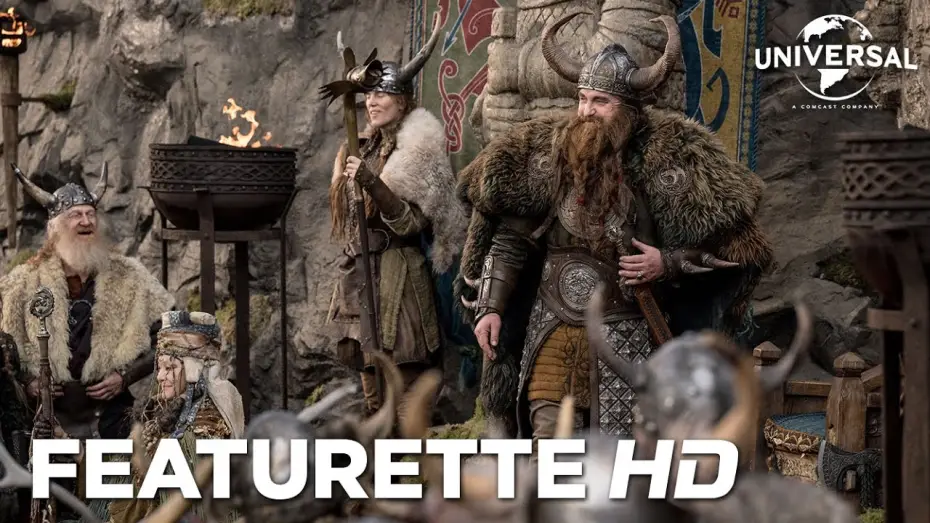 Видео к фильму Как приручить дракона | Featurette - Los vikingos en Isla Mema [VOSE]