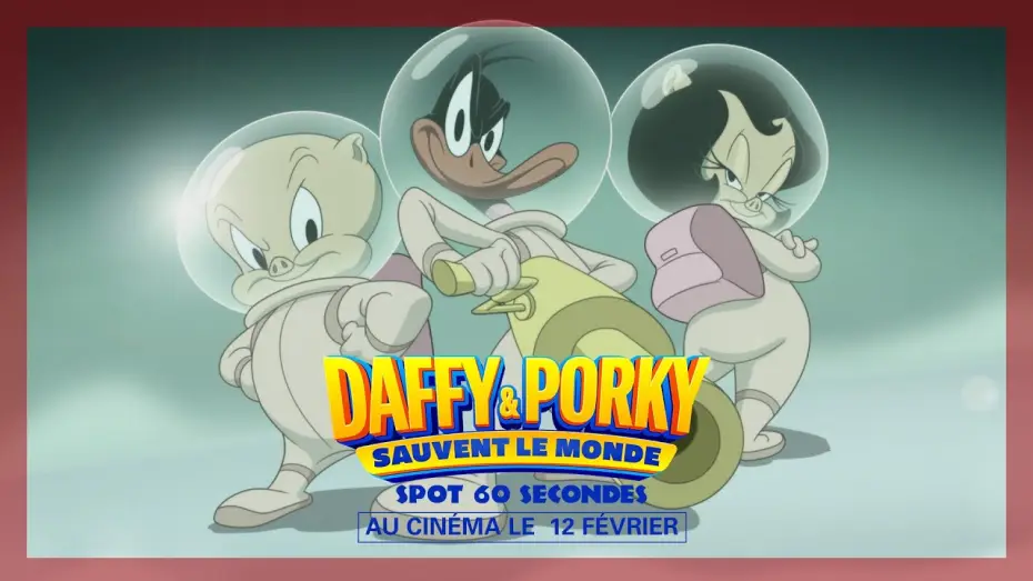 Видео к фильму Луни Тюнз: Космическое Вторжение | DAFFY & PORKY SAUVENT LE MONDE - Le 12 f&eacute;vrier au cin&eacute;ma.