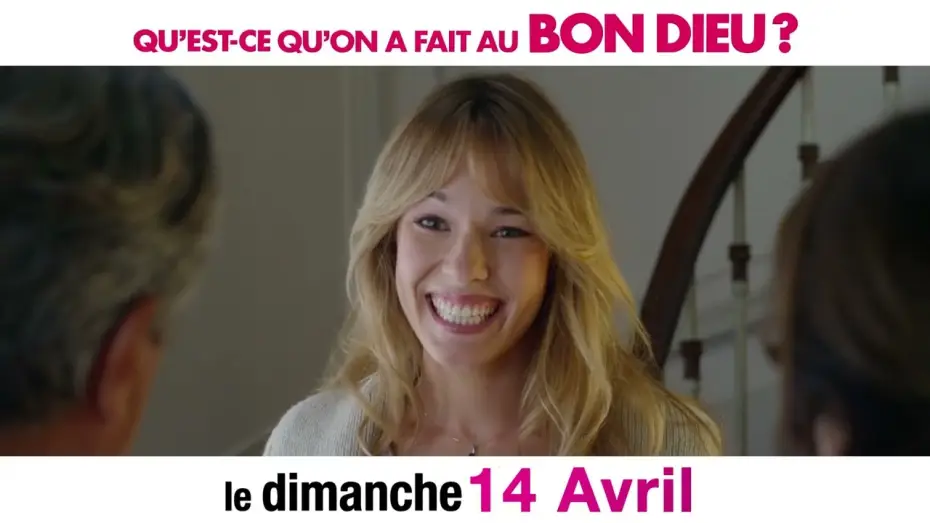Видео к фильму Безумная свадьба | QU&rsquo;EST-CE QU&rsquo;ON A FAIT AU BON DIEU ?&nbsp;&nbsp;- Ressortie exceptionnelle le 14 avril au cin&eacute;ma