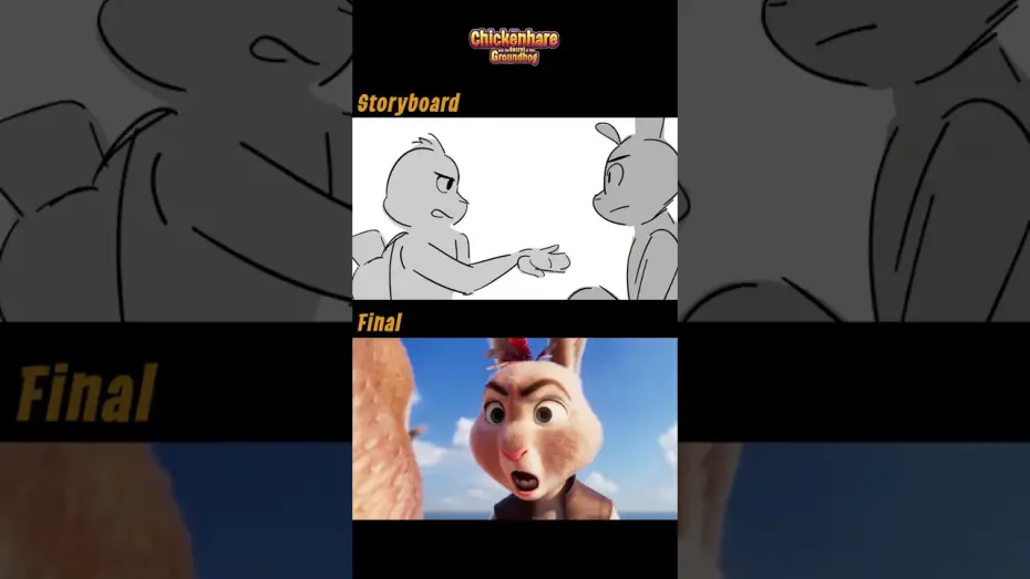 Видео к фильму Кролецып и Сурок Времени | Behind The Scenes - Storyboard
